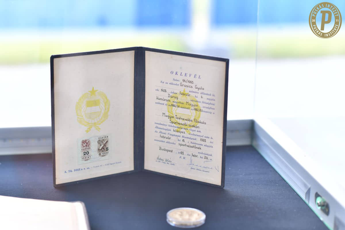 Az Aranycsapat a Testnevelési Egyetemen