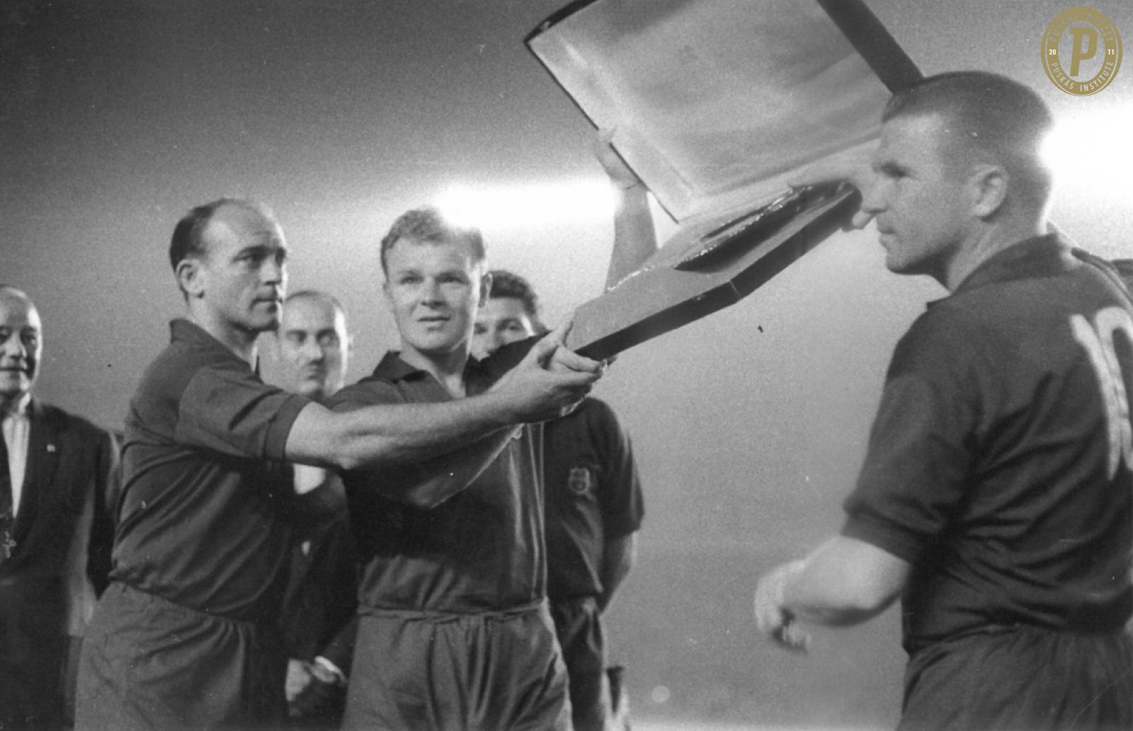 Kubala és Puskás egy csapatban