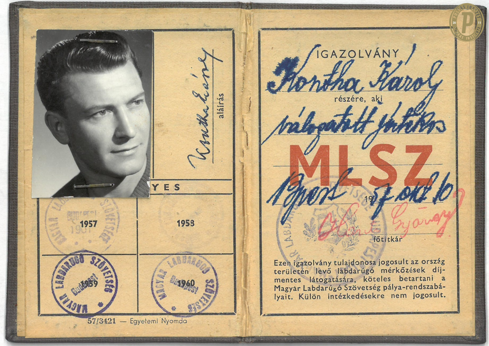 Kontha Károlyra emlékezünk