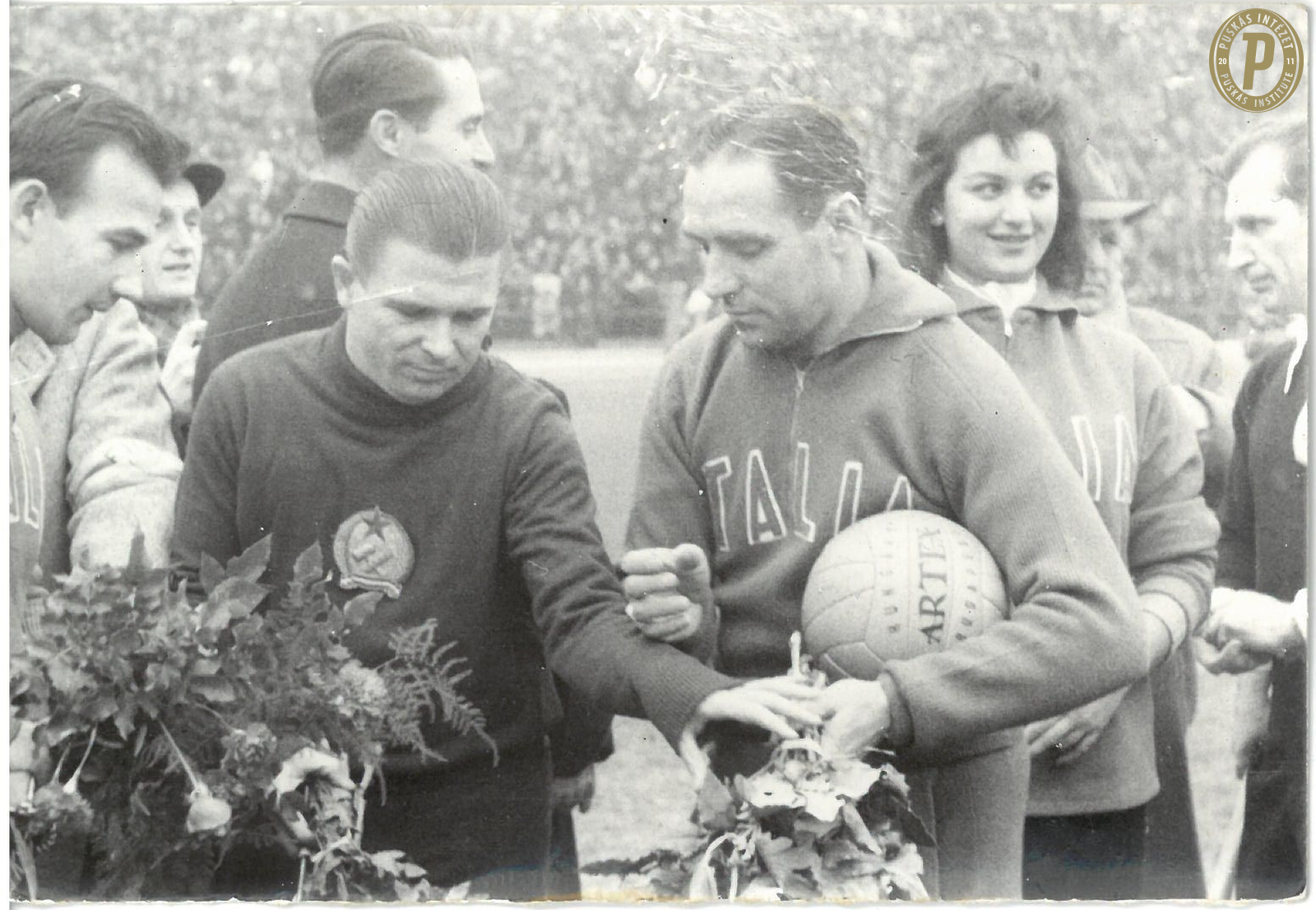 Puskás az olaszok ellen