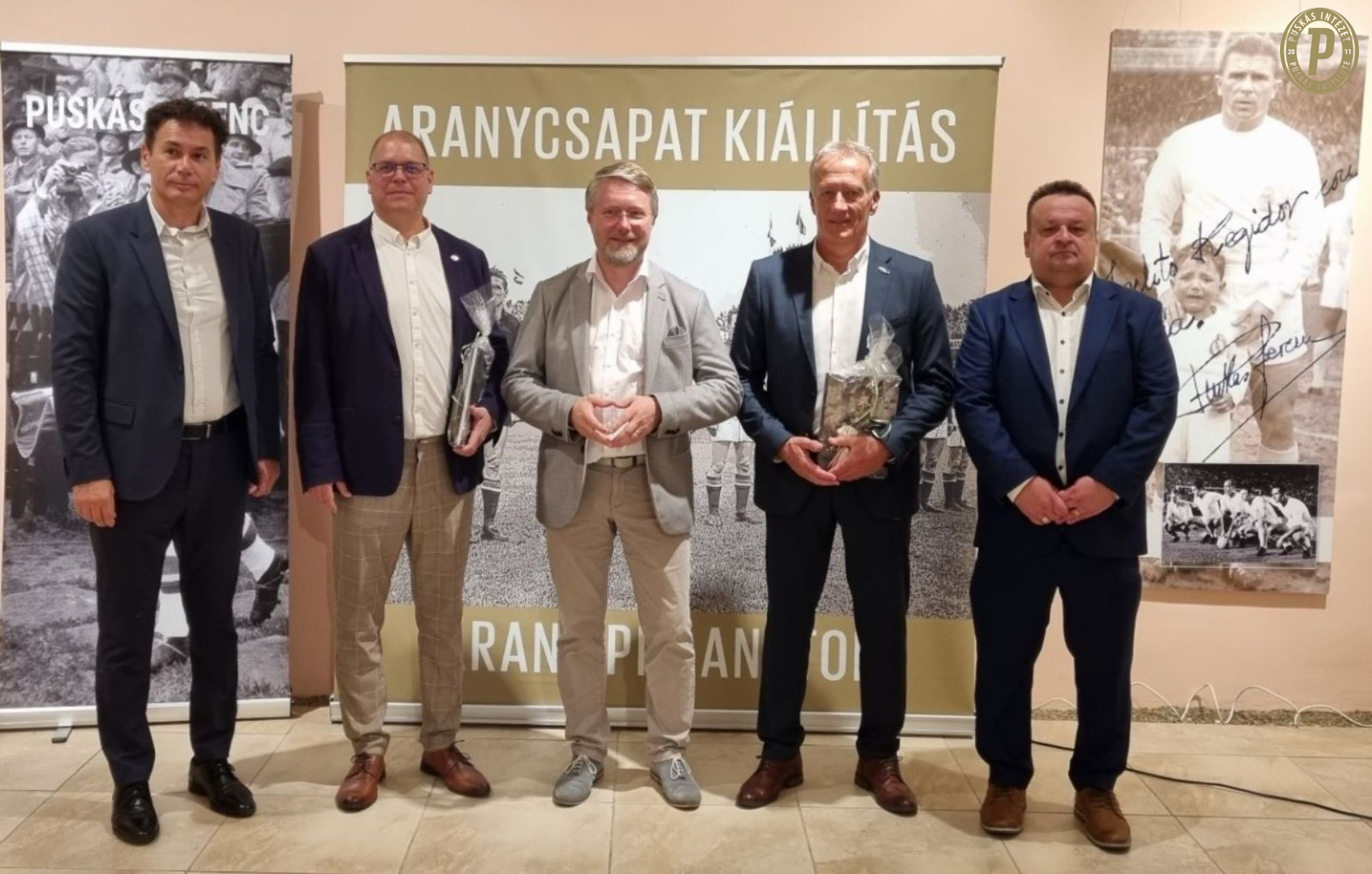 Az Aranycsapat Arany János szülőföldjén