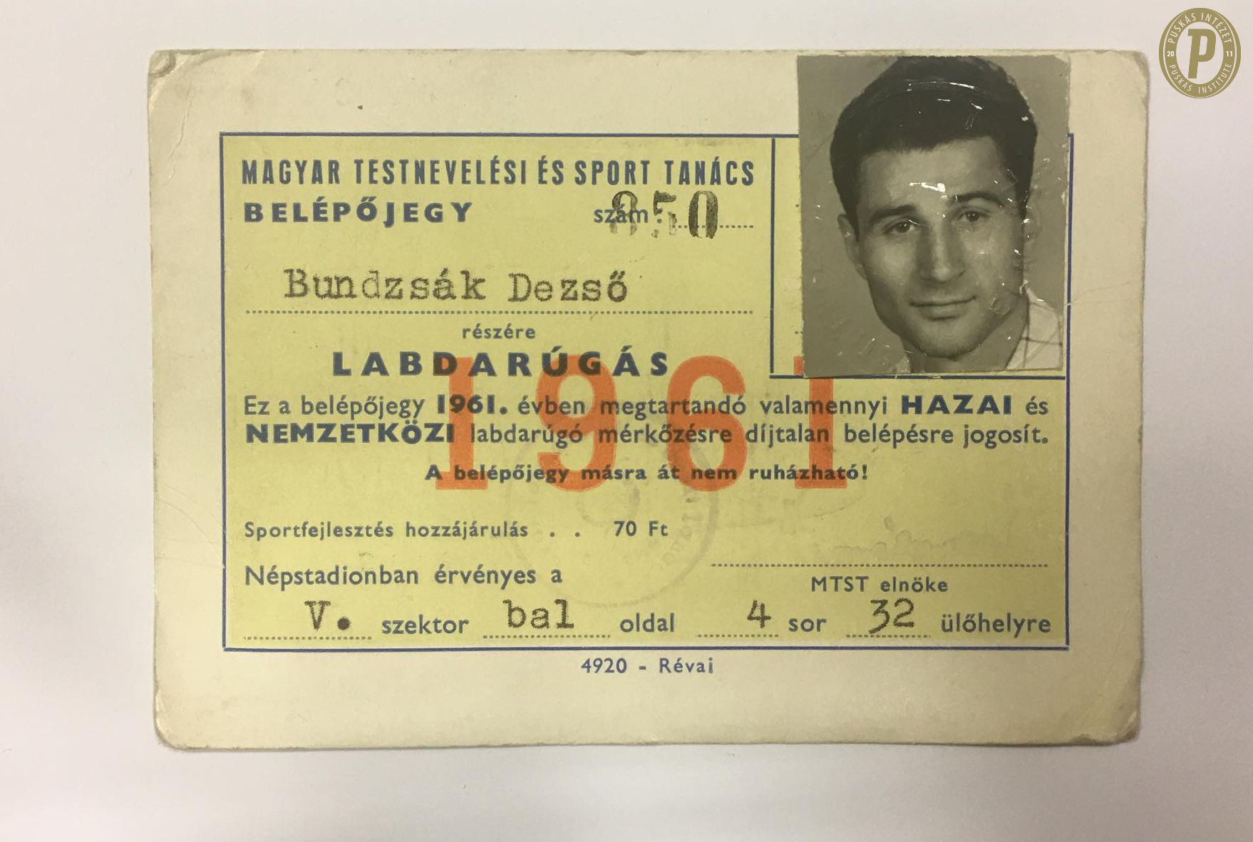 Angyalföldi ikonra emlékezünk