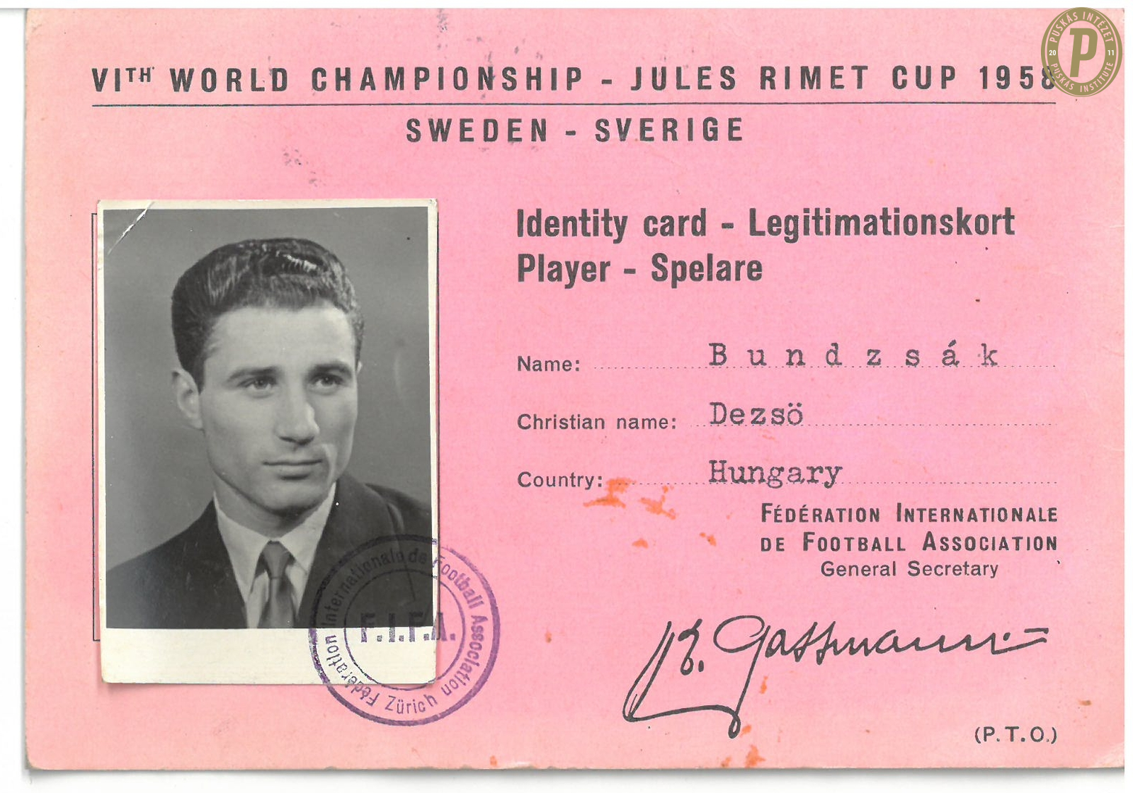 Bundzsák Dezsőre emlékezünk