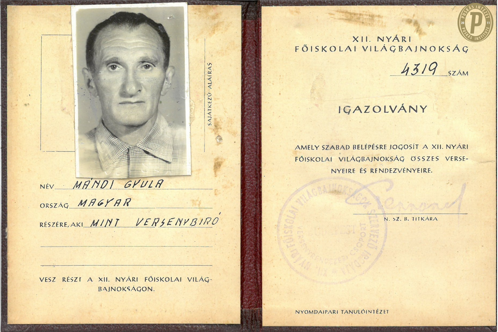 Mándi Gyulára emlékezünk