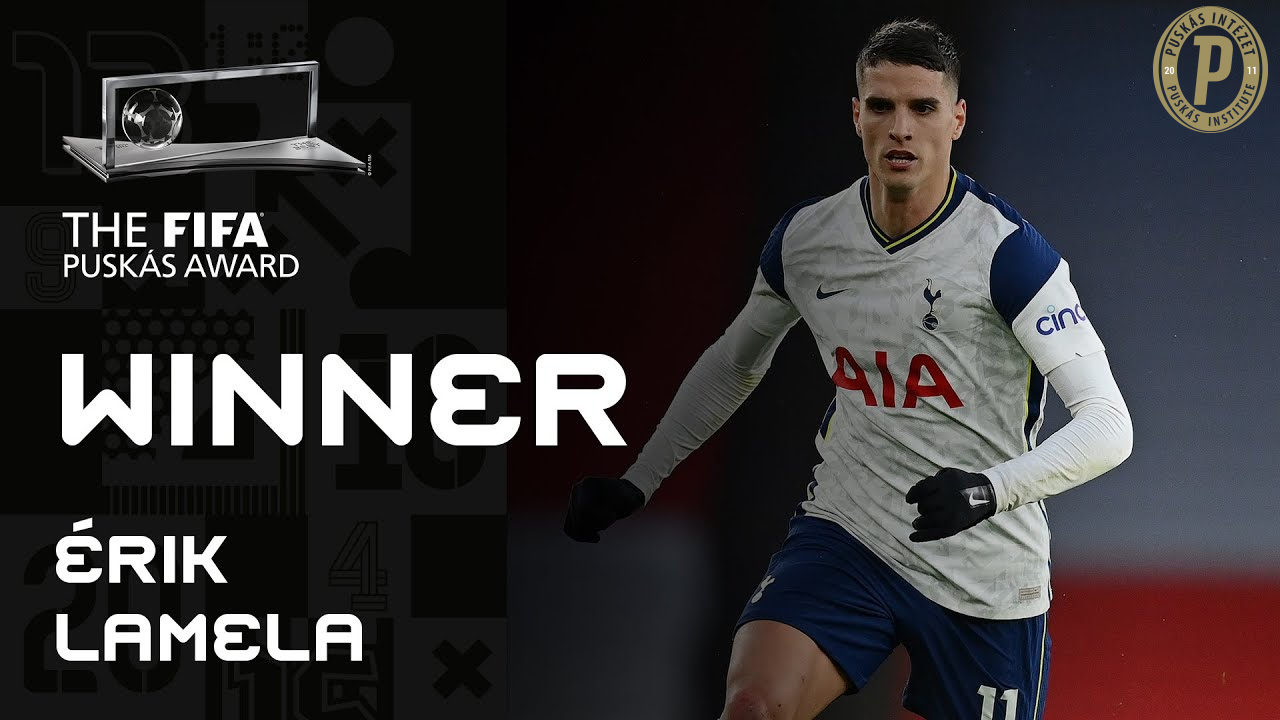 Lamela nyerte a Puskás-díjat!
